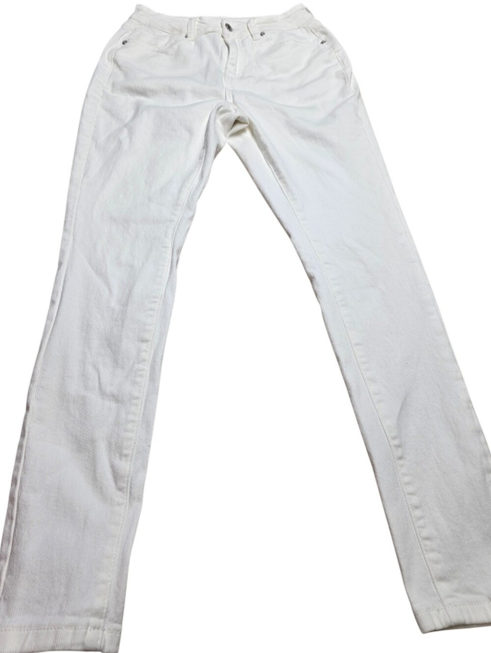 White Skinny Jeans Stretchy Small Tall